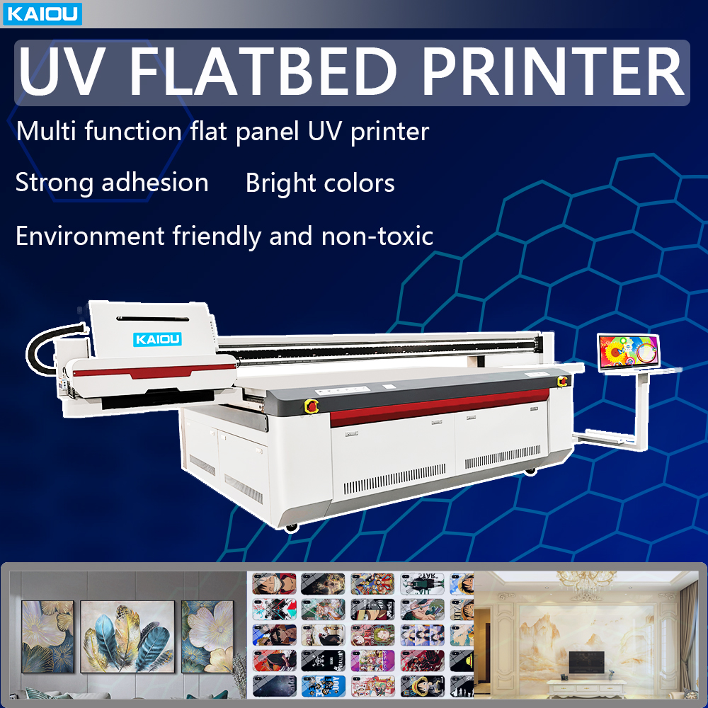 Impresora UV de gran formato de superficie plana para vasos