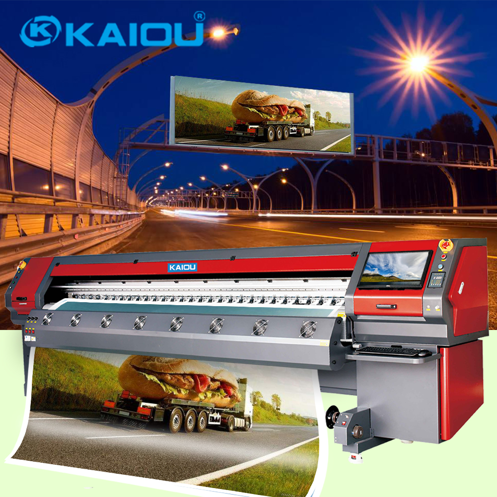 Impresora solvente KAIOU Ancho de impresión de 3,2 m